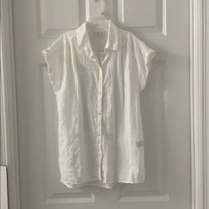 White button down